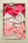 Dark Pink/White/Light Pink-O