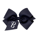 Navy with White Initial / B