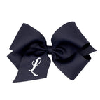 Navy with White Initial / L