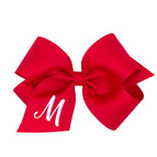 Red with White Initial / M