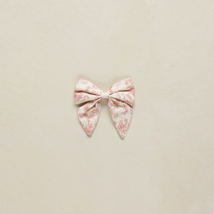 Norah Bow Pink Toile