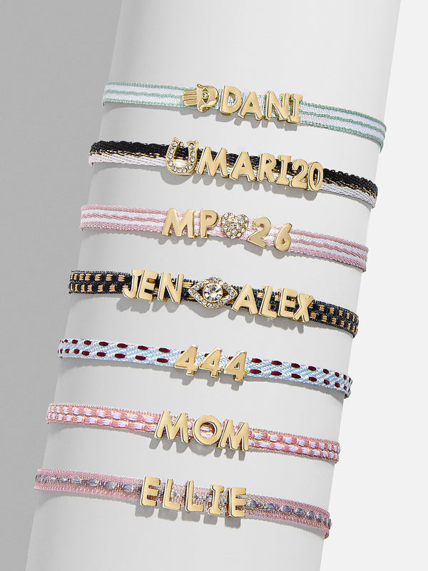 Customizable Ribbon Bracelet