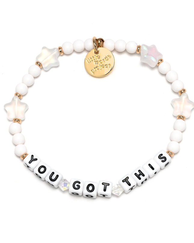 Little Word Project Stretch Bracelet -You Got this-Stargaze