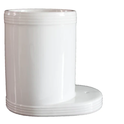 Nora Fleming Utensil Crock — styled with minis on kitchen counter