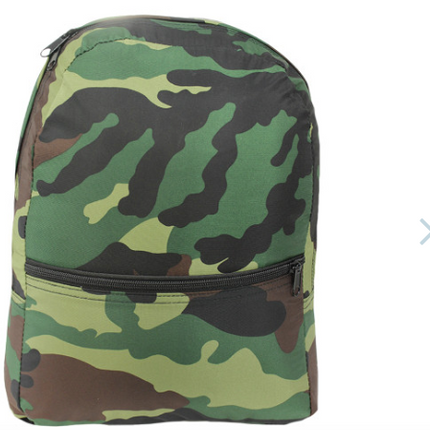 Medium personalized backpack — multiple color options available