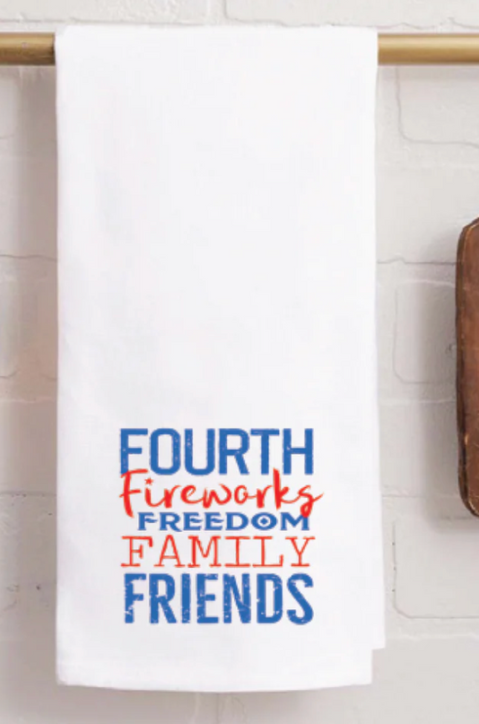 Fourth Favorites Tea Towel
