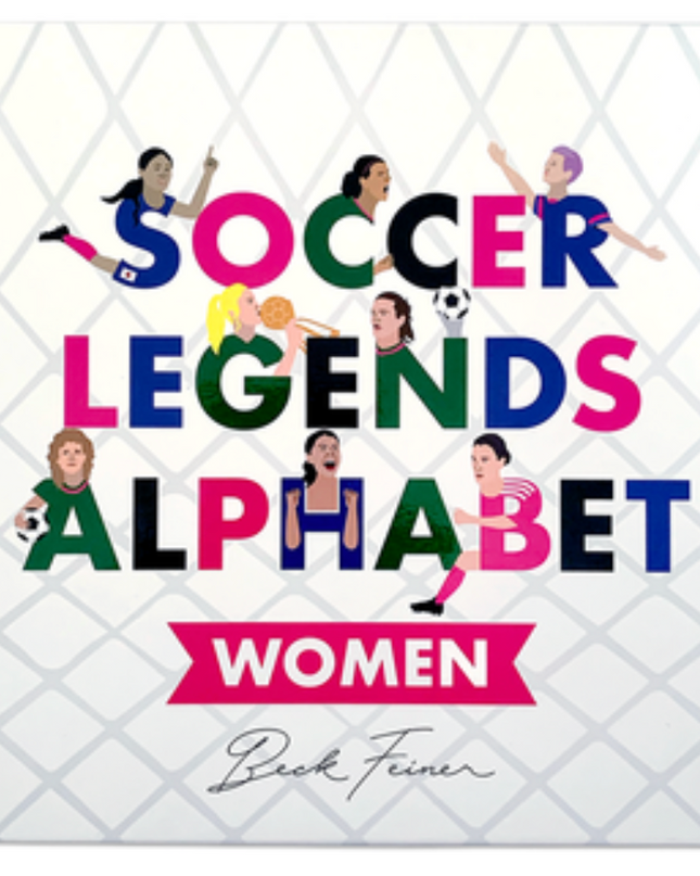 Soccer Legends Alphabet Book-Women
