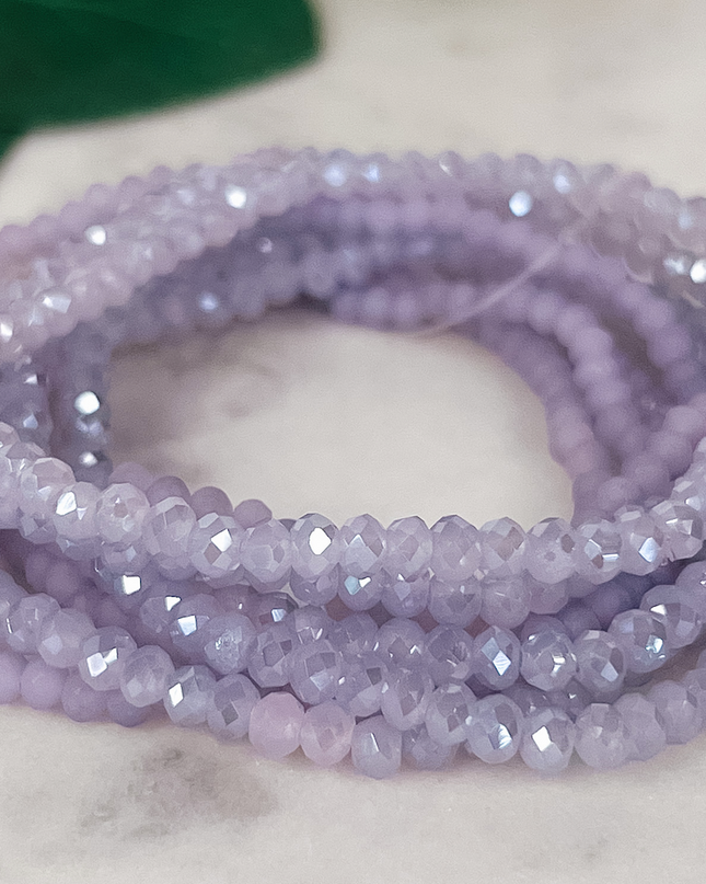 Multi-Strand Beaded Stretch Bracelet-