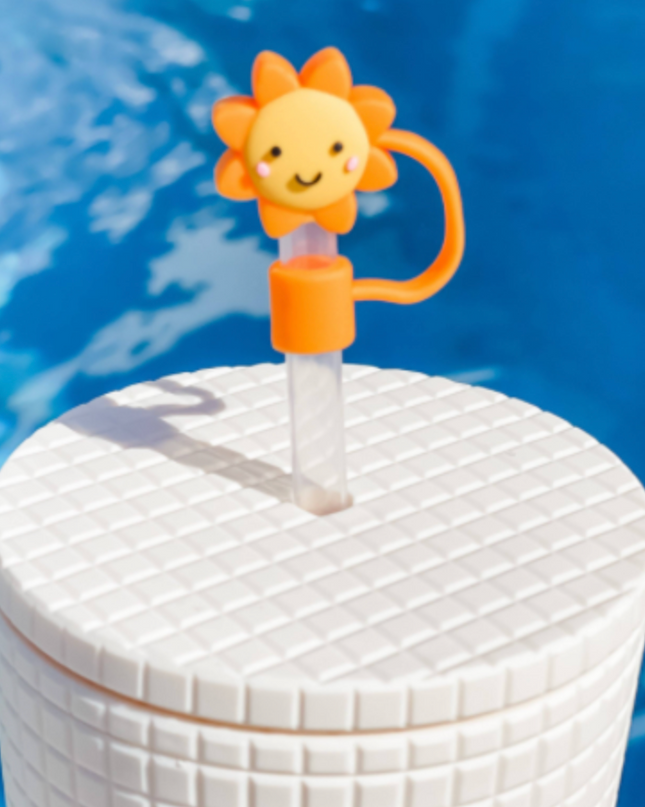 Straw Cover Toppers-Various styles-10mm size