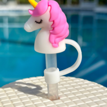 Straw Cover Toppers-Various styles-10mm size