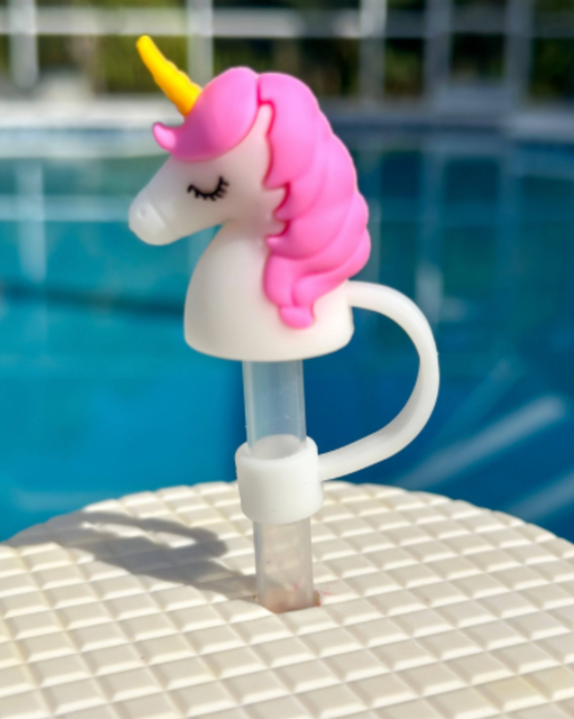 Straw Cover Toppers-Various styles-10mm size