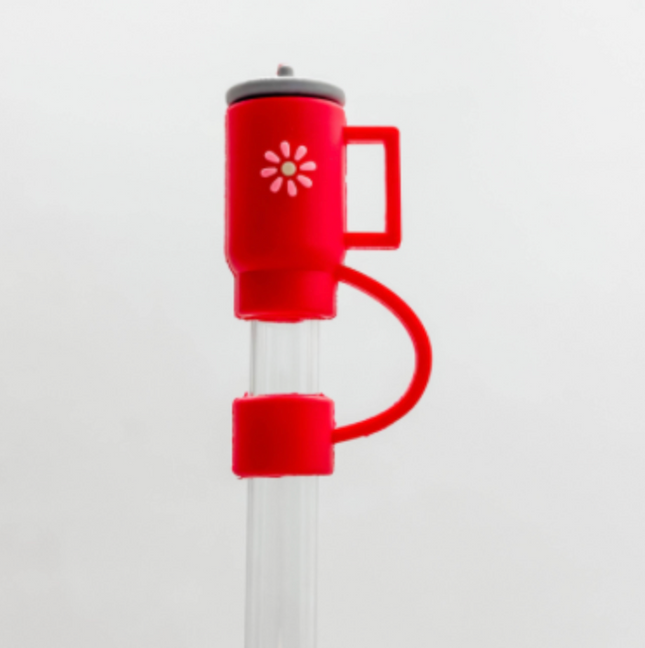 Straw Cover Toppers-Various styles-10mm size