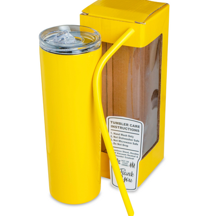 20 oz skinny tumbler — alternate color view