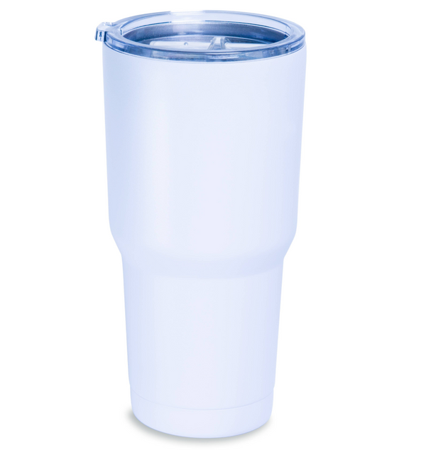 30oz Powder Coated Stainless Steel Tumbler