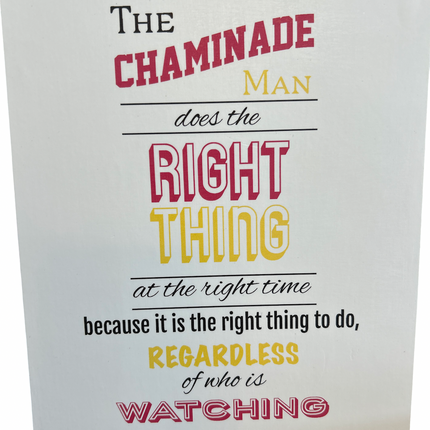 Chaminade Man Block