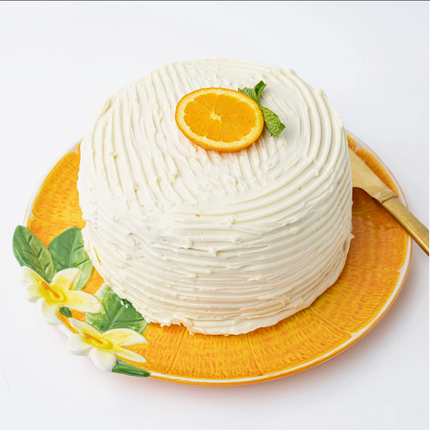 Orange Serving Platter
