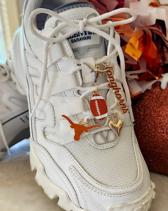 Football Enamel Charm