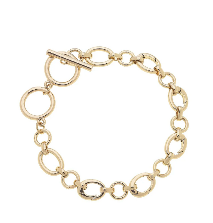 Sasha Toggle Charm Bracelet
