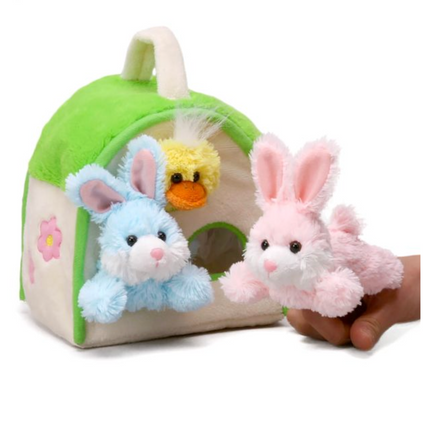Easter Finger Puppet House