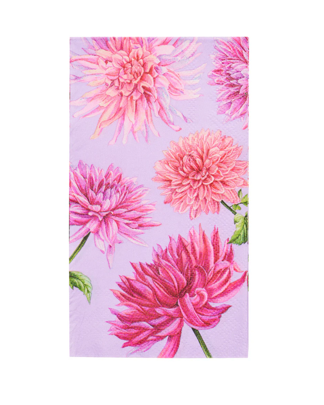 Dahlia Garden Guest Towels