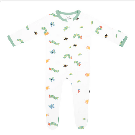 Zippered Footie in The Very Hungry Caterpillar