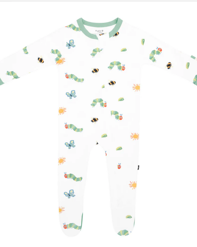 Zippered Footie in The Very Hungry Caterpillar