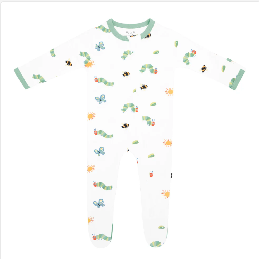 Zippered Footie in The Very Hungry Caterpillar