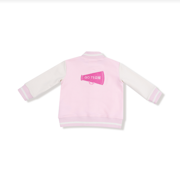 French Terry Sport - Varsity - Pink - Letterman Jacket