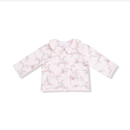 French Terry Antoinette Floral - Tweed Style Jacket