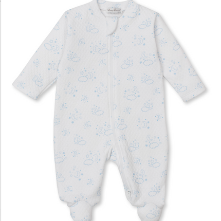 Clouds Footie w/ Zip PRT