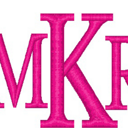 Knit monogram outdoor letter — personalized home and porch decor
