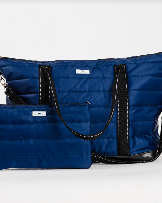 Triple Advisor Travel Bag - Navy Puffer