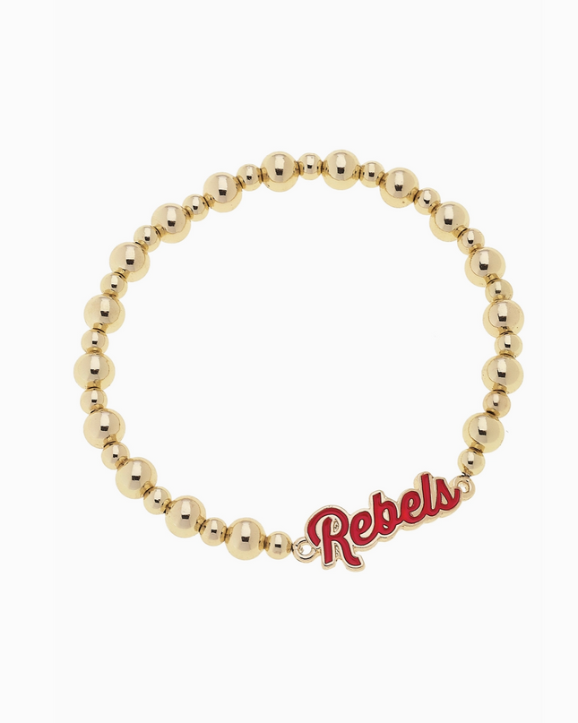 Ole Miss Rebels Autograph Enamel Stretch Bracelet