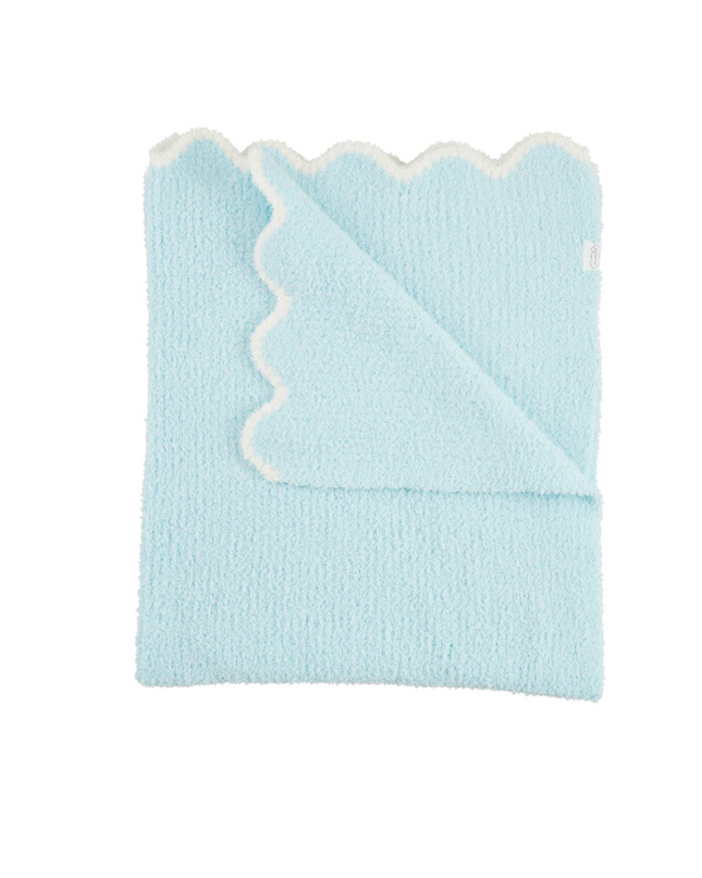 Scallop Chenille Blanket