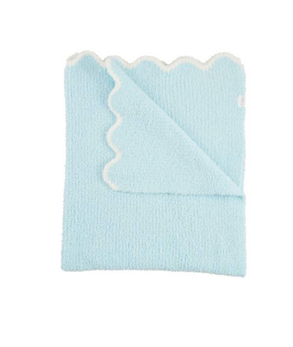 Scallop Chenille Blanket
