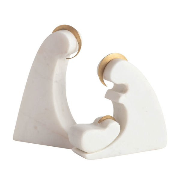 Gold Marble Nativity