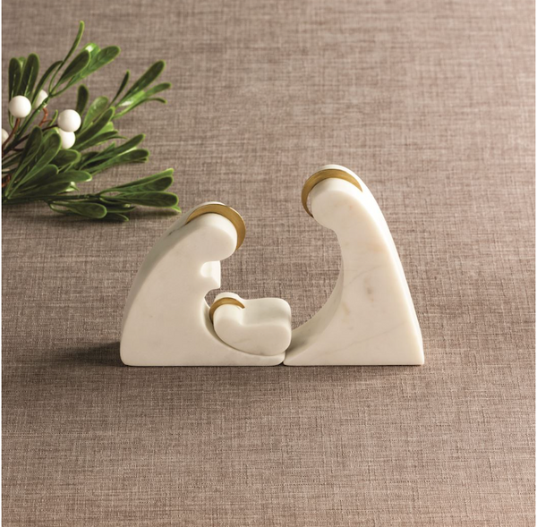 Gold Marble Nativity