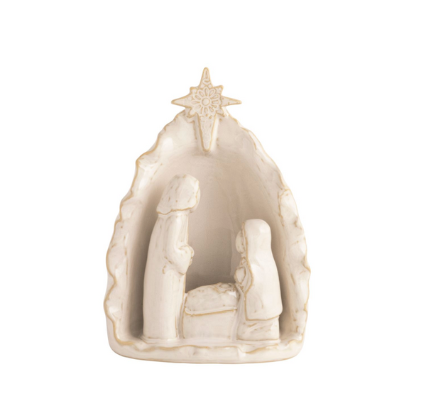 Stoneware Nativity