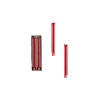Unscented Package Shaped Taper Candles