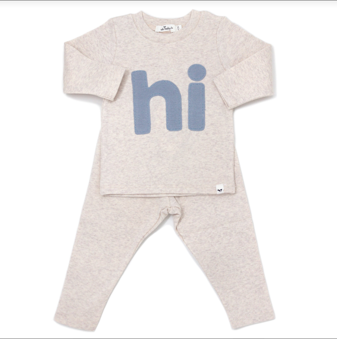 Fog 'Hi' Long Sleeve 2pc Set