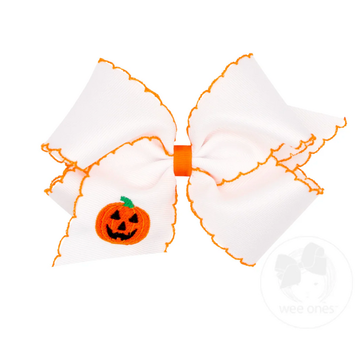 King Grosgrain Hair Bow Halloween