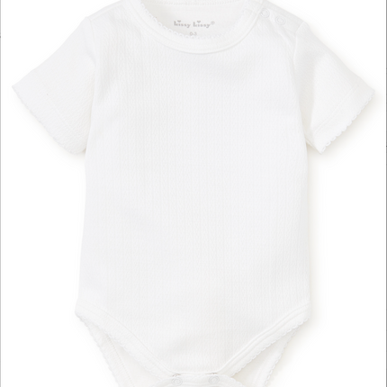 Kissy Pointelle Short Sleeve Body