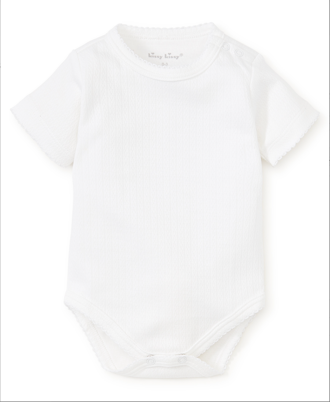 Kissy Pointelle Short Sleeve Body
