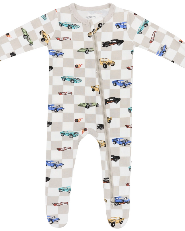 Zippered Footie in Fast and Fierce