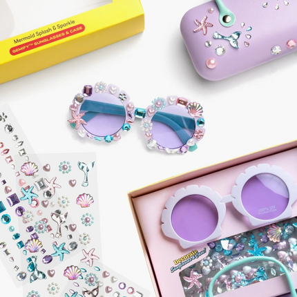 Mermaid Splash and Sparkle Gemify Sunglasses and Case
