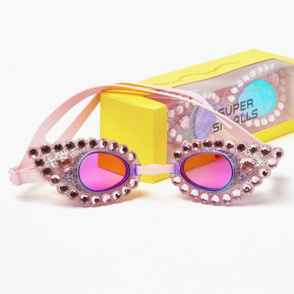 Pink Splash Goggles