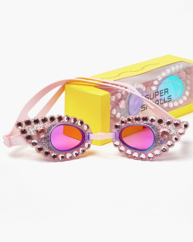 Pink Splash Goggles