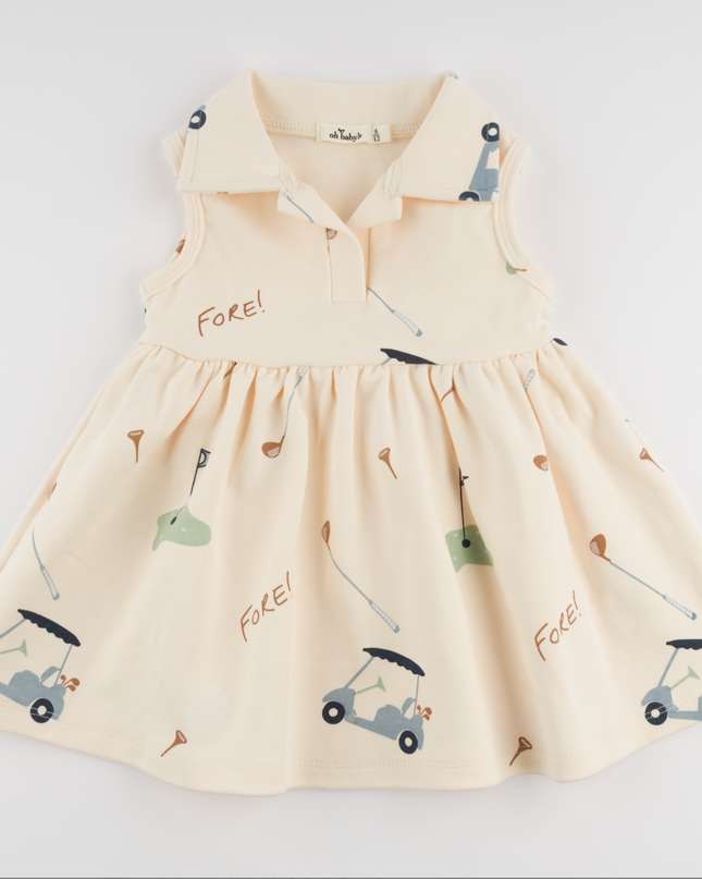 Golf Print Lexi Dress