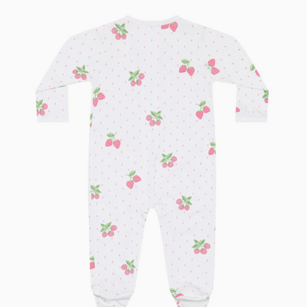 Berries Zipper Footie