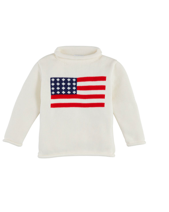 Flag Rollneck Sweater